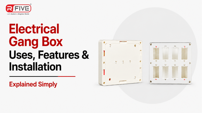 Electrical Gang Box Uses, Features & Installation Explained Simply