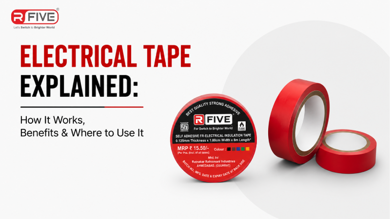 Electrical Tape Explained: How It Works, Benefits & Where to Use It