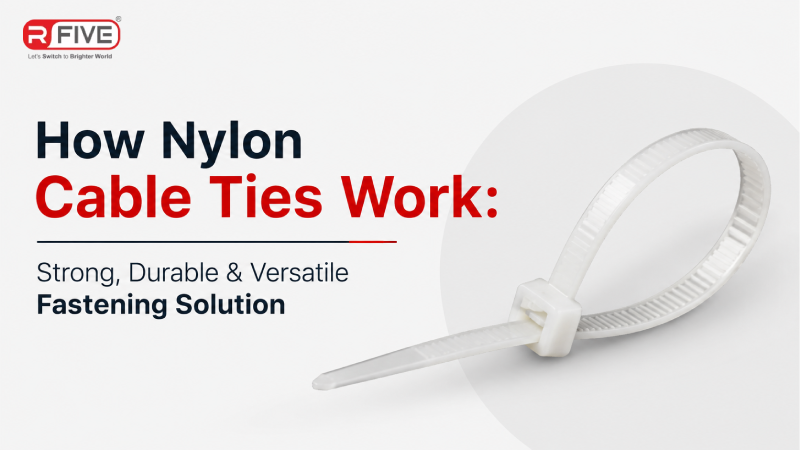 How Nylon Cable Ties Work: Strong, Durable & Versatile Fastening Solution