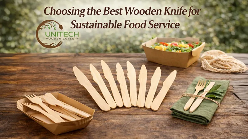 Choosing The Best Wooden Knife For Sustainable Food Service