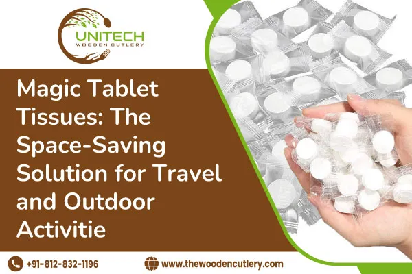 Magic Tablet Tissues Space Saving Solution Travel Outdoor