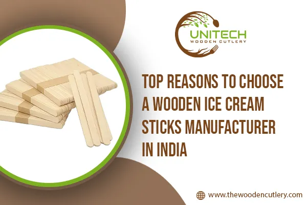 Reasons To Choose Wooden Ice Cream Sticks Manufacturer In India