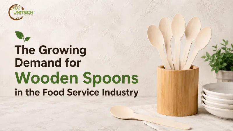 The Growing Demand for Wooden Spoons in the Food Service Industry