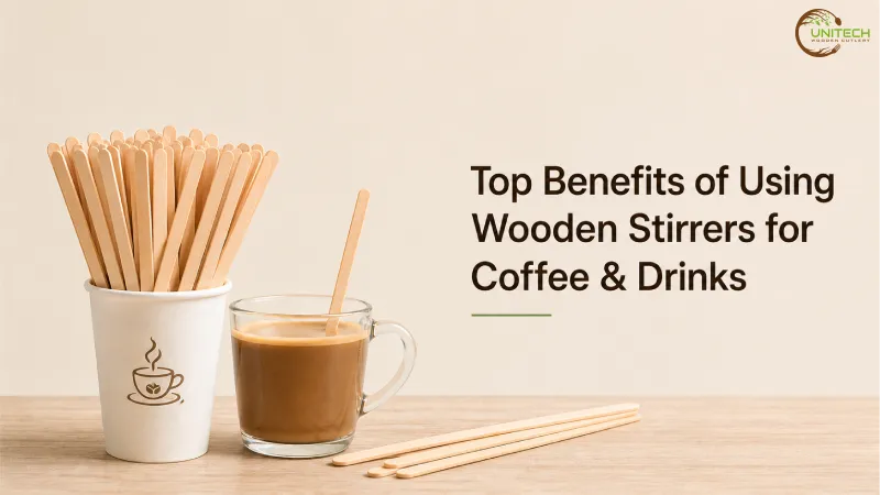 Top Benefits Of Using Wooden Stirrers For Coffee & Drinks