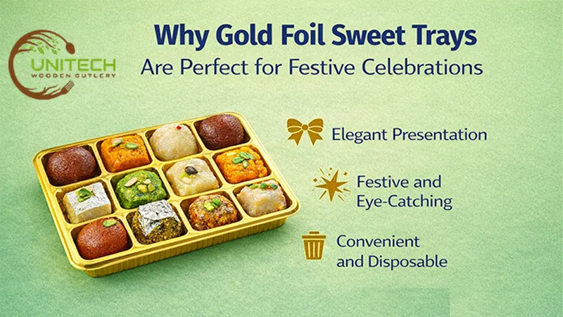 Why Gold Foil Sweet Trays Perfect Festive Celebrations