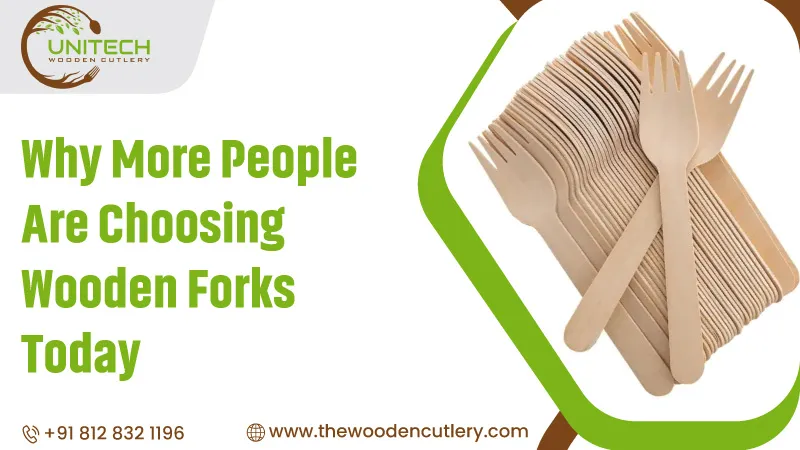 Why More People Choosing Wooden Forks Today