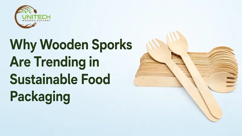 Why Wooden Sporks Are Trending In Sustainable Food Packaging