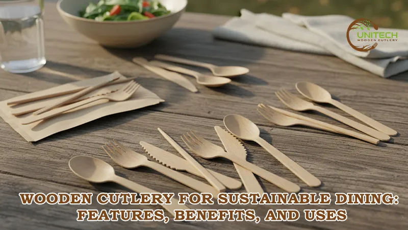 Wooden Cutlery For Sustainable Dining Features Benefits And Uses