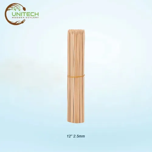 12 Inch Bamboo Stick - Unitech Wooden Cutlery