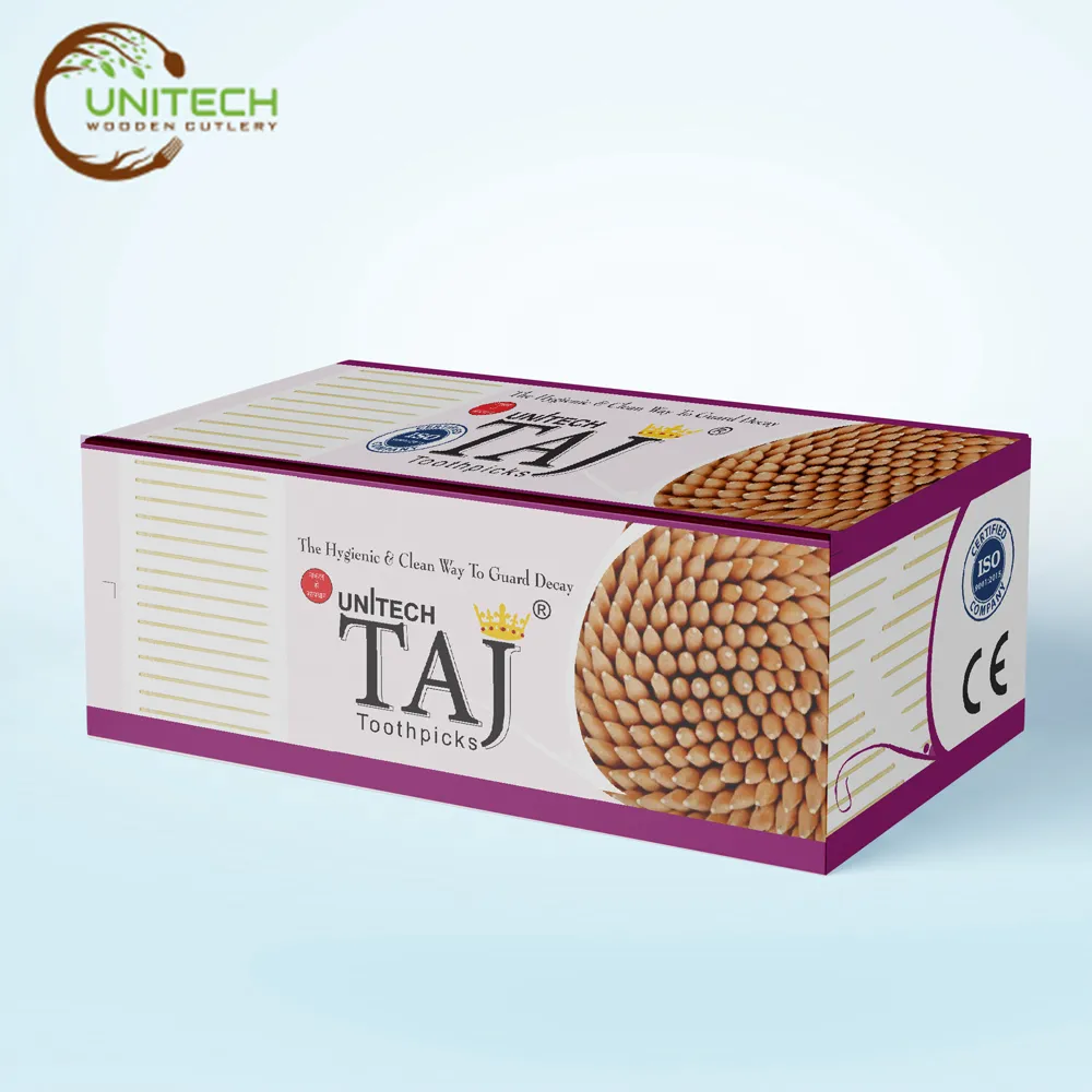 Taj Toothpick - Unitech Wooden Cutlery