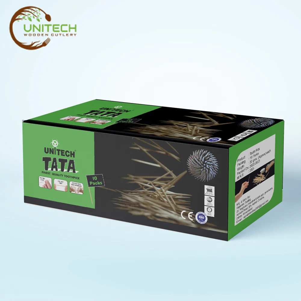 Tata Toothpick - Unitech Wooden Cutlery