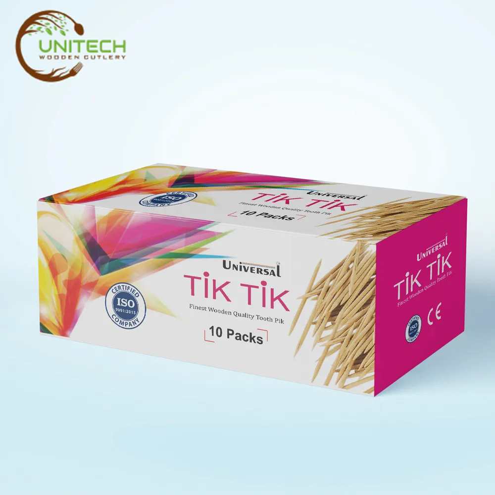 Tik Tik Toothpick - Unitech Wooden Cutlery